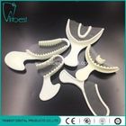 صينية انطباع أسنان شبكية من النايلون ، صينية ثلاثية للأسنان ذات قوس كامل